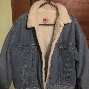 Levi denim Sherpa Jacket
